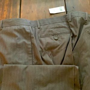 Mens Banana Republic cotton pinstripe pants 36/34 NWT